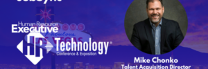 Watch the interview that JobSync and Mike Chonko, Talent Acquisition Director at Rosendin recorded at HR Tech 2024 in Las Vegas.